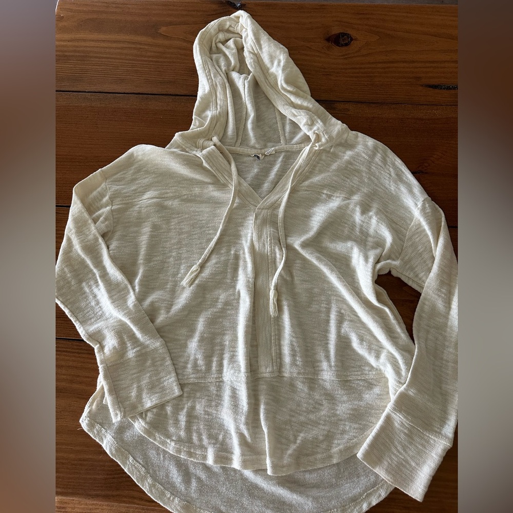 Roxy Cream Hooded Sweatshirt